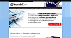 Desktop Screenshot of firmagrafometrica.it